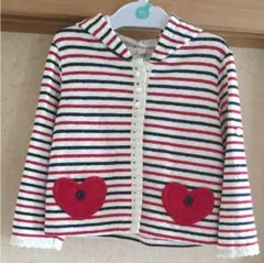 最終値下げ。ニットキルトパーカー