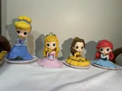プリンセスフィギュアセット 4体 Qposket