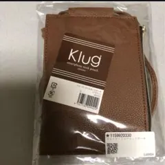 Klug ブラウン スマホポーチ☆同梱発送なら300円‼️