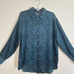 ZARA ヒョウ柄長袖シャツ