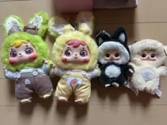 ぬいぐるみ　三小毛　Rainbow Rabbit 計４点　まとめ売りのサムネイル