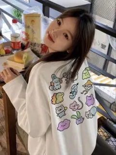 メタモン ミュウ 激安 SALE 長袖Tシャツ 変身