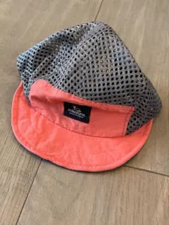 milestone メッシュキャップ ピンク/グレー