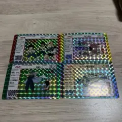 貂*様 ドラゴンボール 90年代 カードダス 4枚セット