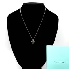 Tiffany ネックレス シルバー 925 オープンクロス インフィニティ