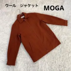 モガ ジャケット ブルゾン ウール オレンジ 赤のサムネイル