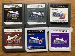 逆転裁判1〜6セット　DS 3DS用ソフト