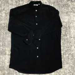 美品　UNIQLO コーデュロイシャツ　Mサイズ　ブラック