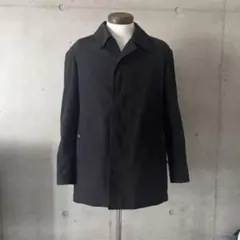 nanamica ナナミカ ステンカラーコート 黒 XS