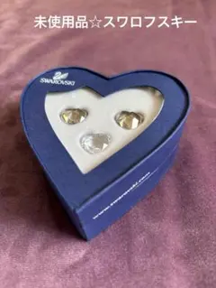 Swarovski ハート型クリスタル ガラス3個セット - メルカリ