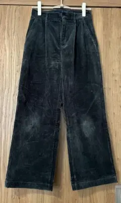 JOURNAL STANDARD ブルーグレー コーデュロイワイドパンツ