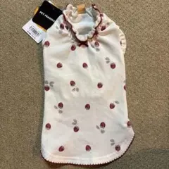 いちご柄 ダックスフンド用犬服 DSSサイズ　ペットパラダイス