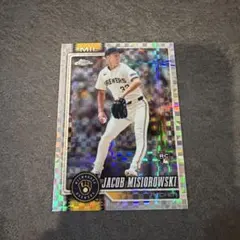 Jacob Misiorowski Topps Chrome RC カード