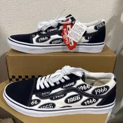 未使用品　Vans オールドスクール 1966 ネイビー/白ホワイト28.5
