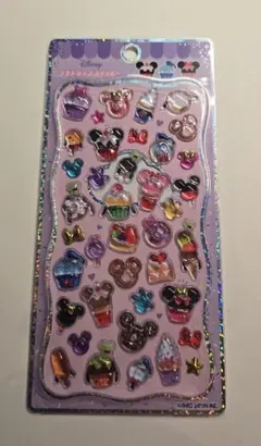 プチドロップステッカー　Disney スイーツキャラクターシール