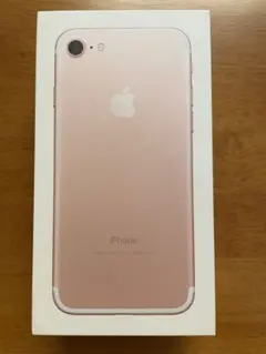 iPhone 7 32GB ローズゴールド 空箱