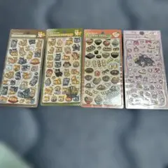 【新品未使用 正規品】ボンボンドロップシール 和柄 含め4点まとめ売り