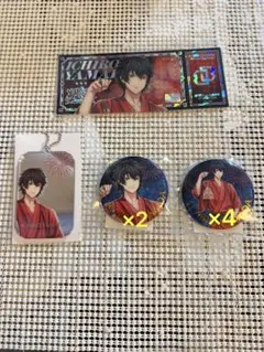 ヒプマイ　缶バッジ　ミラー　ホログラムカード　山田一郎　オンラインくじ