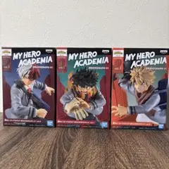 【新品未開封】僕のヒーローアカデミア BRAVEGRAPH 3種セット