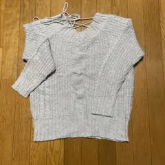 レディースファッション　トップ　ニット