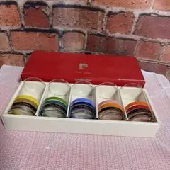 佐々木硝子　ピエールカルダンデザイン　タンブラーセット　新品未使用　昭和レトロ