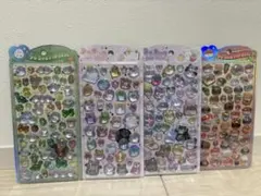 【正規品】4枚セット　うるちゅるPOPSEAL おすし　オバケーヌ　アニマル　鳥