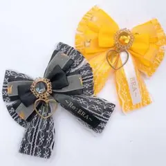 キンブレリボン ペンライトリボン 文字入れオーダーレース セット売りハンドメイド