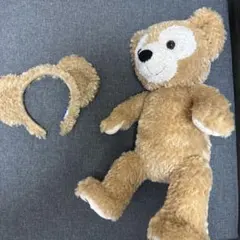 ディズニー ダッフィー ぬいぐるみ カチューシャ