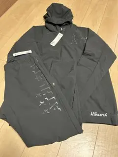 新品　アスレタ　ウォームテックソフトシェルジャケット　パンツ　セット　XL