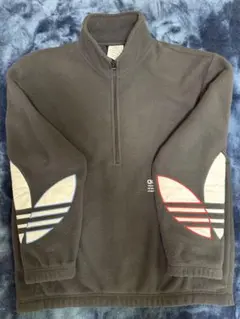 adidas Originals ハーフジップフリース 　Lサイズ