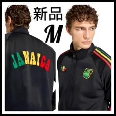 新品★黒★M★ジャマイカ‪×ボブ・マーリートラックジャケット★ジャージ★男女のサムネイル