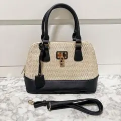 美品】ebagos マルシェ・ミニミニ CHOCO 定番トート マスコットミニ