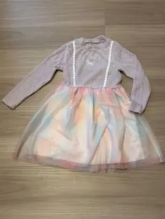 チュールワンピース　130