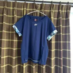 YONEX ネイビー Tシャツ Lサイズ