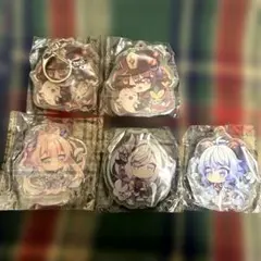 原神　アクリルキーホルダー5点セット