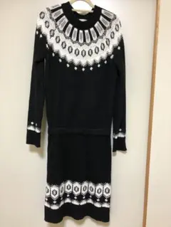 ニットワンピース