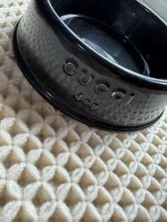 GUCCI 犬用食器 黒 陶器のサムネイル