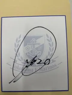 横浜Fマリノス 天野純選手サイン色紙 - メルカリ