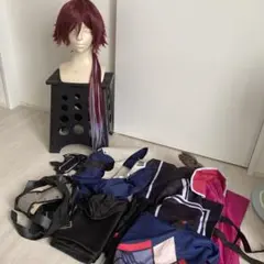COSONSEN コスプレ衣装 ホロライブ ラプラス ダークネス ウィッグ付き