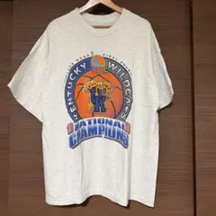 シングルステッチ 90s Kentucky Wildcats 優勝記念Tシャツ