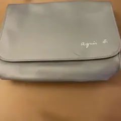 agnes b. アニエスベー バッグ　ポーチ ミラー付き