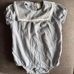 コトリ　セーラー襟ロンパース