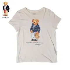 POLO RALPH LAUREN ホワイト ポロベア 半袖Tシャツ