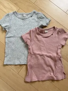 petit main リブTシャツ 2枚セットのサムネイル