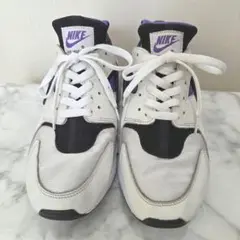 NIKE エアハラチ 28cm 白×黒×紫 メンズ DD1068-108