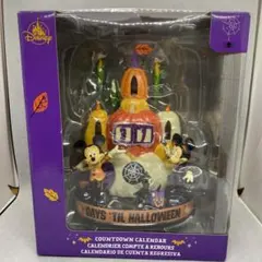 ディズニーストアー　ミッキー&ミニー ハロウィン　万年カレンダー　フィギュア