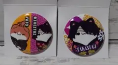 銀魂　にゃん魂！ニャーニャーニャーニャー缶バッジコレクション　高杉＆神威　高杉