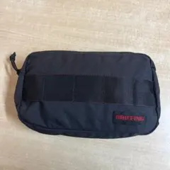 ブリーフィング ONE ZIP POUCH MW GENII ブラック