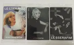 LE SSERAFIM KIM CHAEWON & CRAZYカードセット