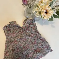 babyGap 花柄 フリル付き シャツ 6-12ヶ月